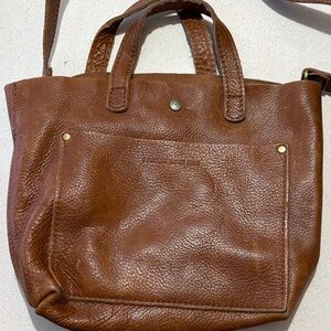 Brown Leather Crossbody Bag